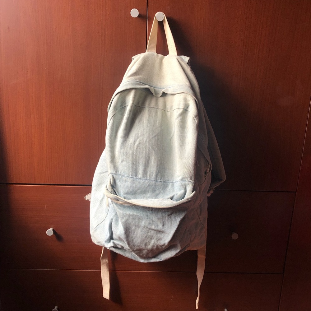 American Apparel Denim Backpack